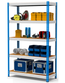 Стеллаж металлический МКФ 2500х1510х910 5 полок Стеллаж металлический МКФ 2500х1510х910 5 полок