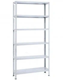 Стеллаж металлический Титан МС-750 1500x1000x400 6 полок Стеллаж металлический Титан МС-750 1500x1000x400 6 полок