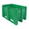 BoxPallet 1200х800х740 мм зеленый сплошной