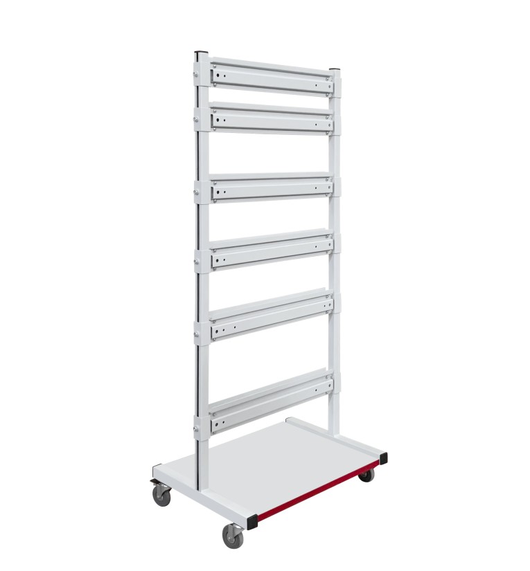 Стойка мобильная для лотков Gresson СМЛ ESD купить в Екатеринбурге Стойка мобильная для лотков Gresson СМЛ ESD купить в Екатеринбурге