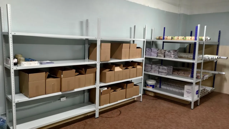 Стеллаж металлический Титан МС-500 2000х1500х400 4 полки купить в Екатеринбурге Стеллаж металлический Титан МС-500 2000х1500х400 4 полки купить в Екатеринбурге