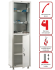 Медицинский шкаф HILFE МД 1 1650/SG купить в Екатеринбурге