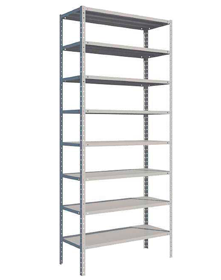 Стеллаж MS Strong 1600х700х300 8 полок купить в Екатеринбурге