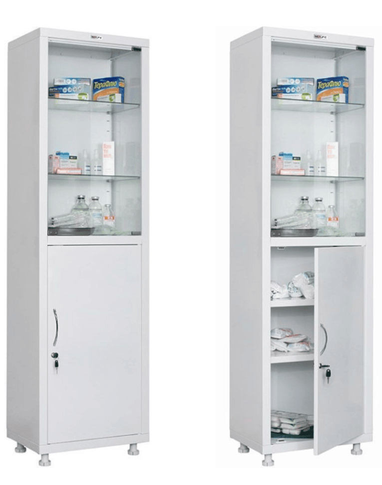 Медицинский шкаф HILFE МД 1 1657/SG купить в Екатеринбурге Медицинский шкаф HILFE МД 1 1657/SG купить в Екатеринбурге