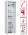 Медицинский шкаф HILFE МД 1 1657/SG купить в Екатеринбурге