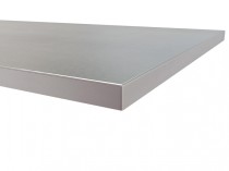 Столешница из фанеры 30 мм + чехол из нержавеющей стали 1 мм (ширина 1000 мм) Столешница из фанеры 30 мм + чехол из нержавеющей стали 1 мм (ширина 1000 мм)