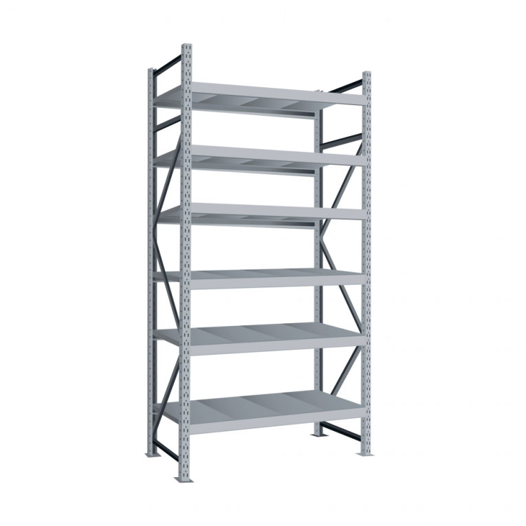 Стеллаж грузовой Диком СТ-051 2500х1800х650 с 6 ярусами купить в Екатеринбурге