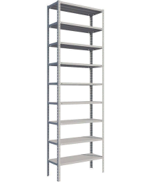 Стеллаж MS Standart 2200х700х300 9 полок Стеллаж MS Standart 2200х700х300 9 полок