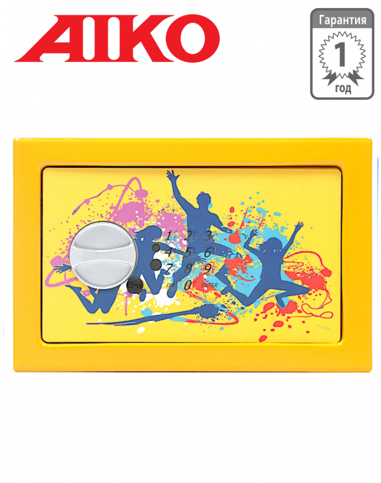 Детский металлический сейф Aiko T-170 EL Dance купить в Екатеринбурге Детский металлический сейф Aiko T-170 EL Dance купить в Екатеринбурге