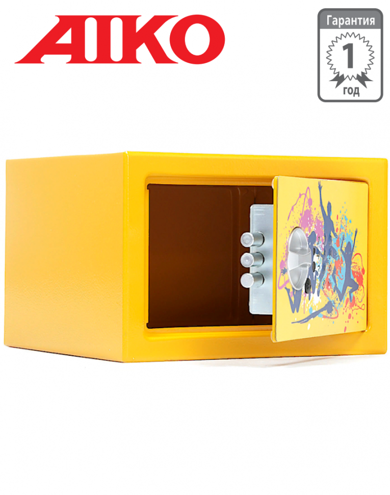 Детский металлический сейф Aiko T-170 EL Dance купить в Екатеринбурге Детский металлический сейф Aiko T-170 EL Dance купить в Екатеринбурге