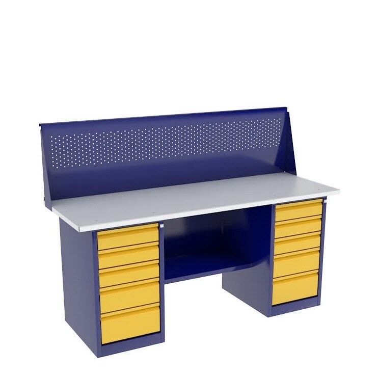 Верстак с двумя драйверами ВП-6/1,6 с экраном купить в Екатеринбурге Верстак с двумя драйверами ВП-6/1,6 с экраном купить в Екатеринбурге