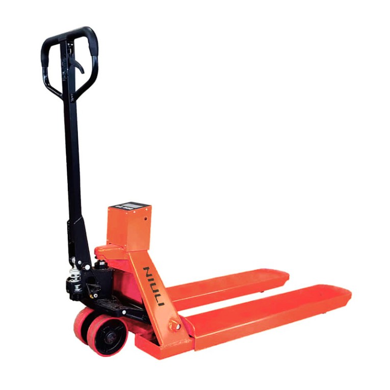 Гидравлическая рохля с весами CBY-I 2000 PDP (г/п 2000 кг, вилы 1150x550 мм) NIULI купить в Екатеринбурге Гидравлическая рохля с весами CBY-I 2000 PDP (г/п 2000 кг, вилы 1150x550 мм) NIULI купить в Екатеринбурге