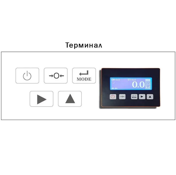 Гидравлическая рохля с весами CBY-I 2000 PDP (г/п 2000 кг, вилы 1150x550 мм) NIULI купить в Екатеринбурге Гидравлическая рохля с весами CBY-I 2000 PDP (г/п 2000 кг, вилы 1150x550 мм) NIULI купить в Екатеринбурге