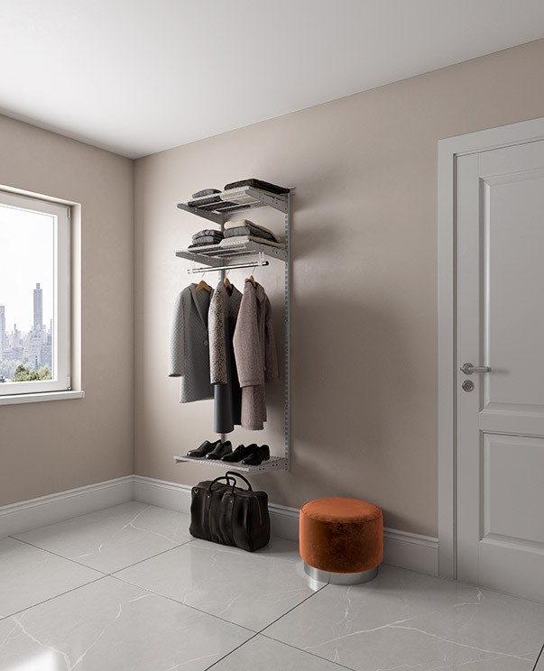 Гардеробная система Практик Home Basic G60 графит купить в Екатеринбурге Гардеробная система Практик Home Basic G60 графит купить в Екатеринбурге