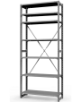 Стеллаж ТСУ 4000x700x600 7 полок (300 кг, металл) Стеллаж ТСУ 4000x700x600 7 полок (300 кг, металл)