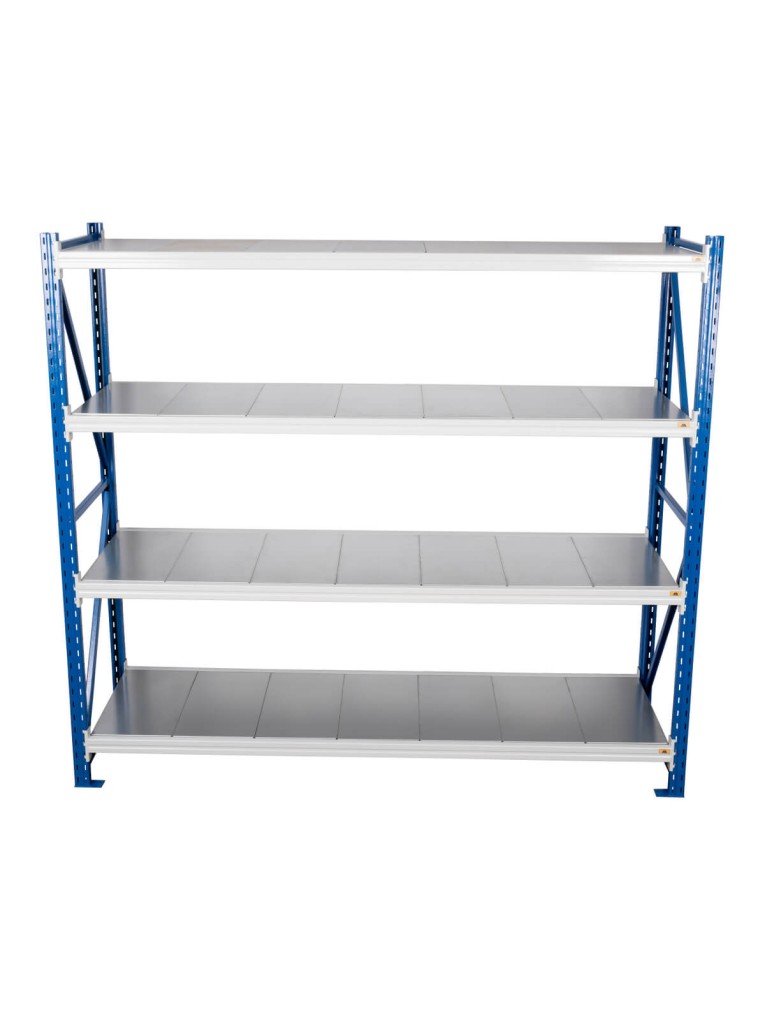 Стеллаж стационарный БиКом СТ-4 300x120x100 4 полки купить в Екатеринбурге Стеллаж стационарный БиКом СТ-4 300x120x100 4 полки купить в Екатеринбурге