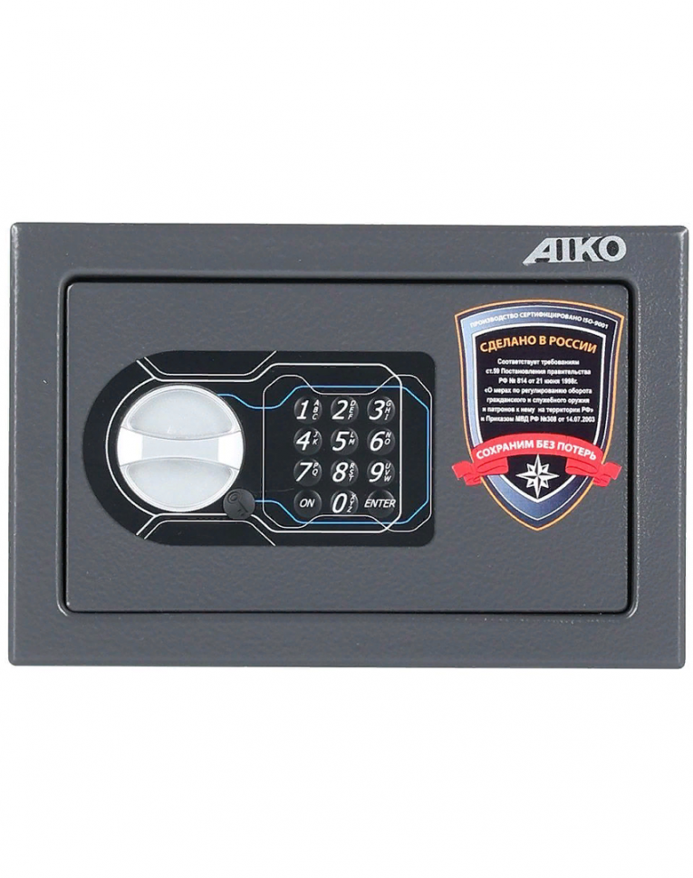 Пистолетный сейф с кодовым замком Aiko TT-170 EL купить в Екатеринбурге