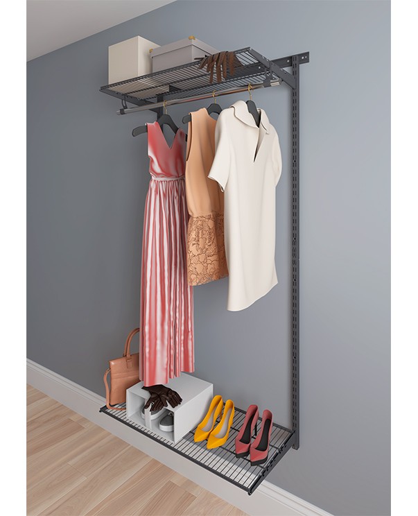 Гардеробная система Практик Home Basic G90 графит купить в Екатеринбурге Гардеробная система Практик Home Basic G90 графит купить в Екатеринбурге