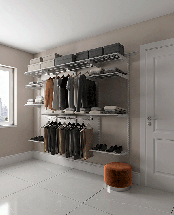 Гардеробная система Практик Home Max G180 белая купить в Екатеринбурге Гардеробная система Практик Home Max G180 белая купить в Екатеринбурге