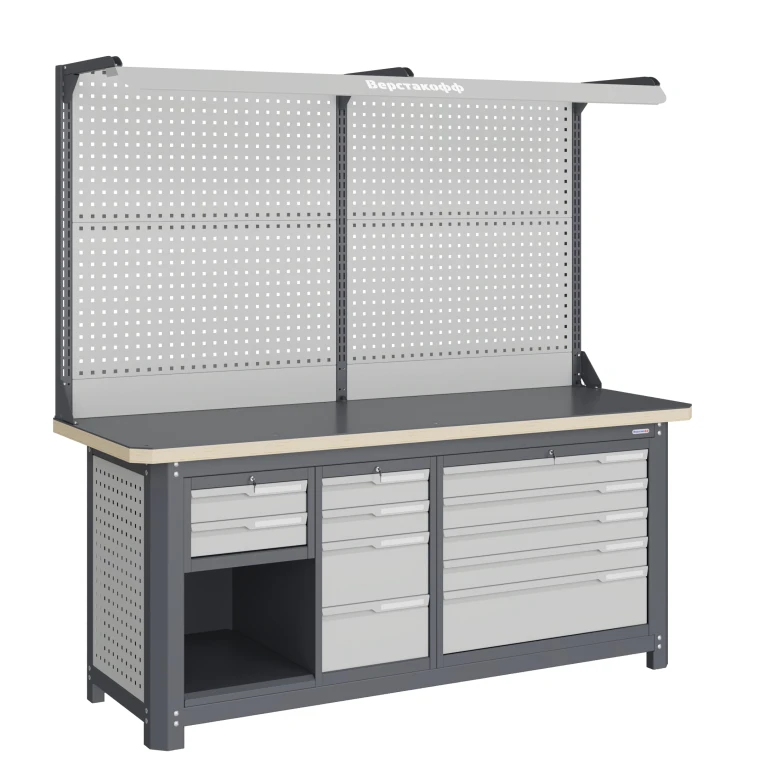 Модульный верстак MCN 2052.S24L5.2-2F купить в Екатеринбурге Модульный верстак MCN 2052.S24L5.2-2F купить в Екатеринбурге