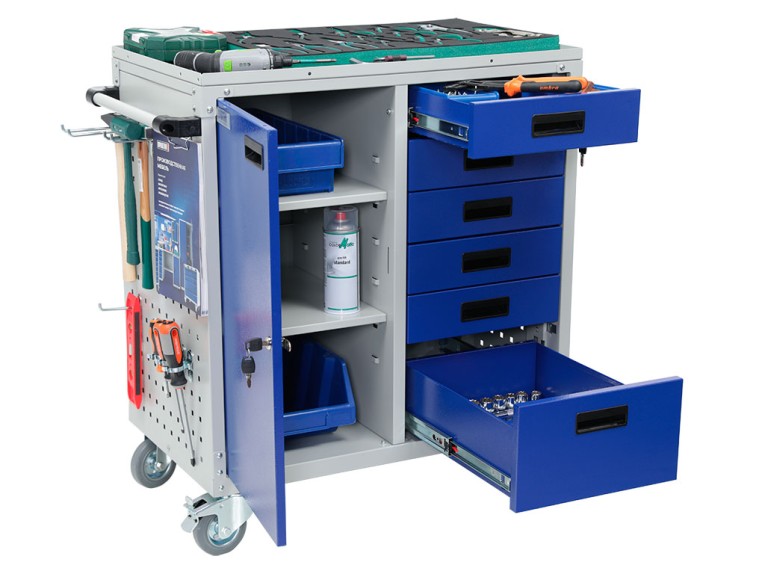 Инструментальная тележка WDS D-6.1 купить в Екатеринбурге Инструментальная тележка WDS D-6.1 купить в Екатеринбурге