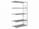 Дополнительная секция MS Profi 2500x1200x600 5 полок купить в Екатеринбурге