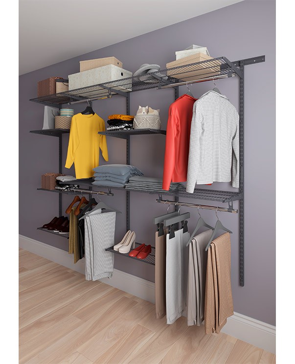 Гардеробная система Практик Home Max G240 графит купить в Екатеринбурге Гардеробная система Практик Home Max G240 графит купить в Екатеринбурге