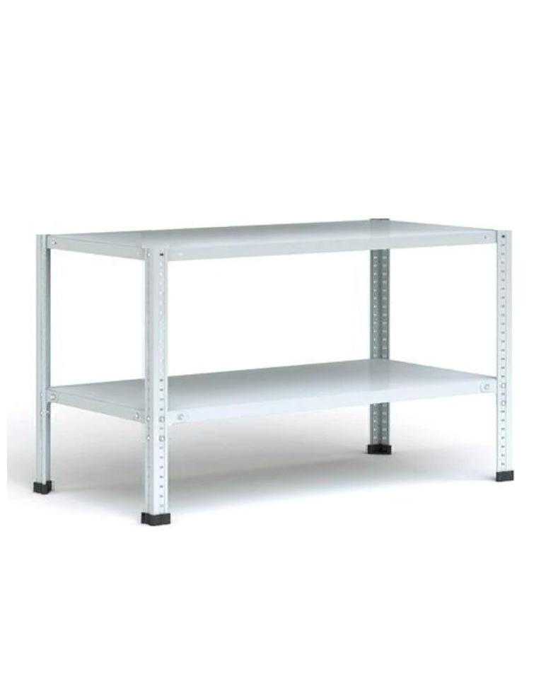 Стеллаж металлический Титан МС-500 2000х1000х600 2 полки купить в Екатеринбурге