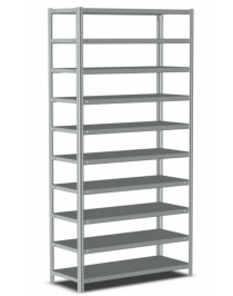 Стеллаж металлический Титан МС-500 1500х1000х300 10 полок