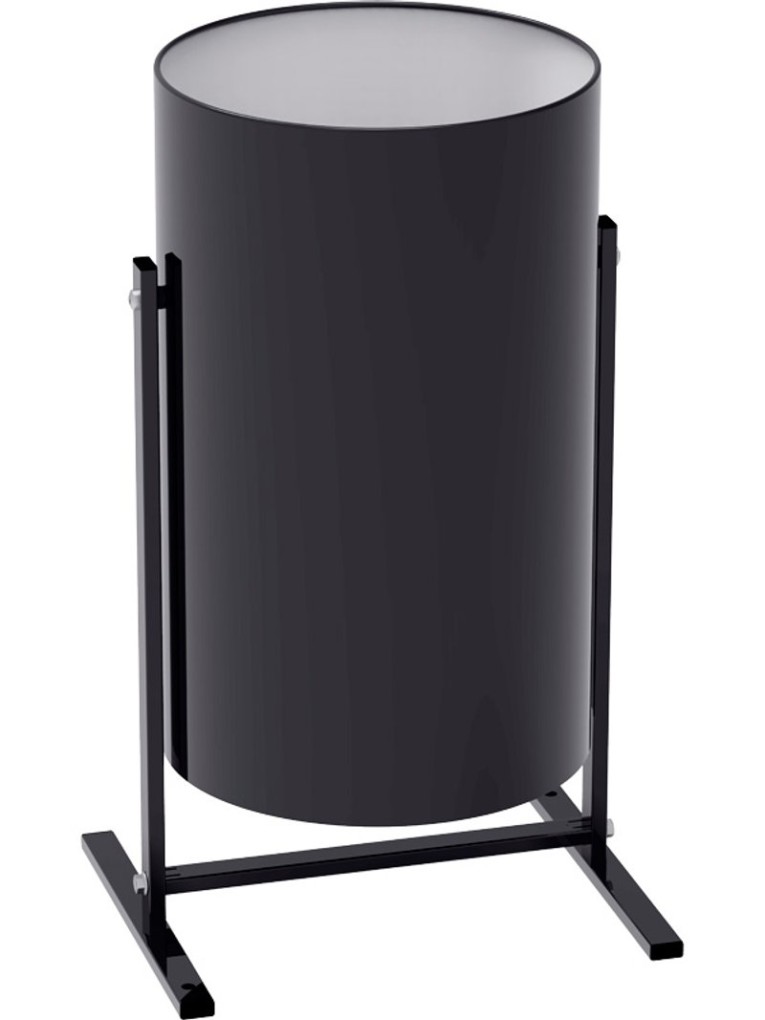 Металлическая уличная урна 19 литров черного цвета купить в Екатеринбурге Металлическая уличная урна 19 литров черного цвета купить в Екатеринбурге