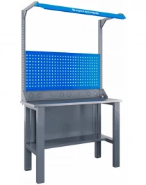 Слесарный стол, бестумбовый SLF 121.11.3-1FR