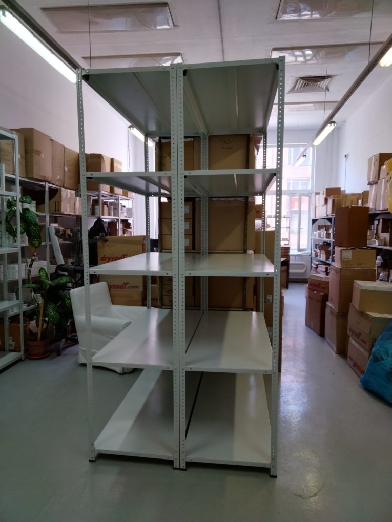 Стеллаж металлический Титан МС-500 2000х1000х600 5 полок купить в Екатеринбурге