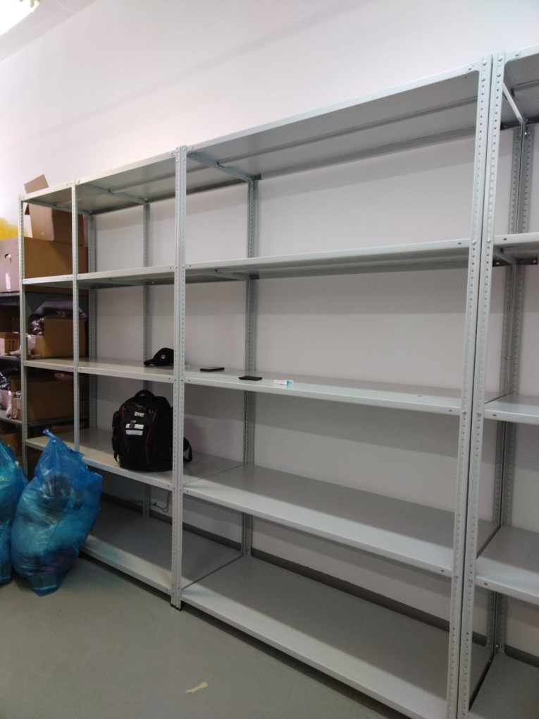 Стеллаж металлический Титан МС-500 2000х1000х600 5 полок купить в Екатеринбурге