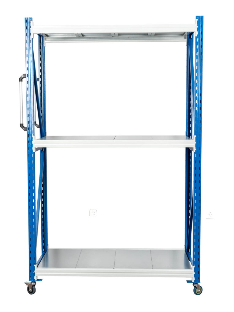 Стеллаж мобильный БиКом СТ-4 250x90x100 3 полки купить в Екатеринбурге