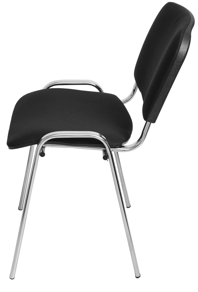 Стул Изо (черная ткань, хром) купить в Екатеринбурге Стул Изо (черная ткань, хром) купить в Екатеринбурге