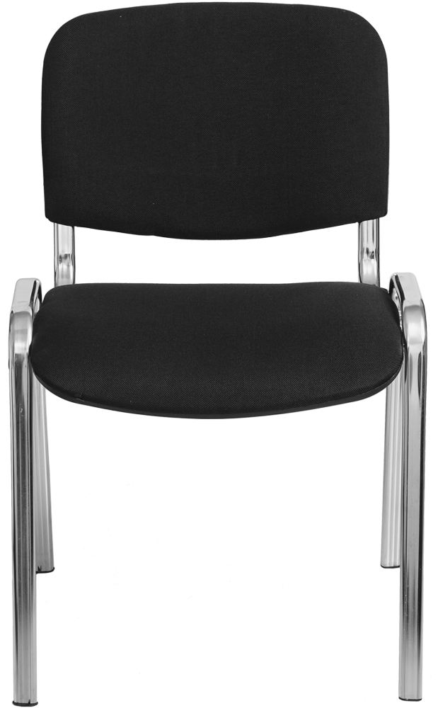 Стул Изо (черная ткань, хром) купить в Екатеринбурге Стул Изо (черная ткань, хром) купить в Екатеринбурге