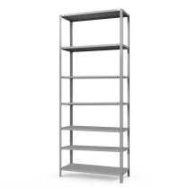 Стеллаж ТС Лайт с перф. полками 2000х700х400 7 полок Стеллаж ТС Лайт с перф. полками 2000х700х400 7 полок