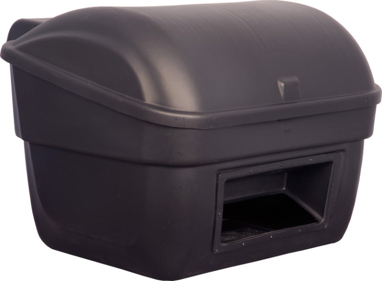 Контейнер для песка с крышкой и вставкой, 220л. черный купить в Екатеринбурге Контейнер для песка с крышкой и вставкой, 220л. черный купить в Екатеринбурге