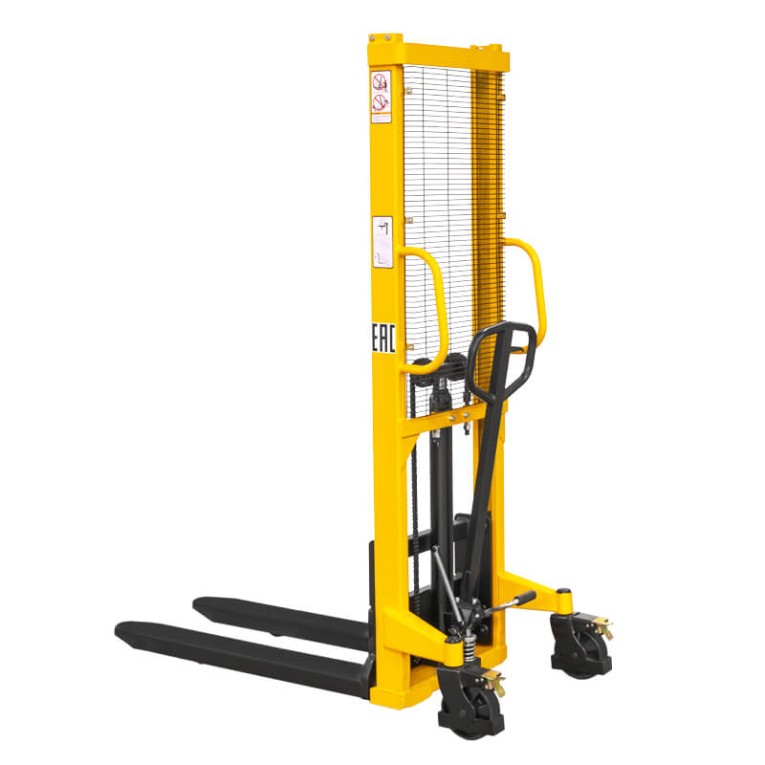 Ручной гидравлический штабелер SDA 1516 (1500 кг; 1,6 м; фиксированные вилы) SMARTLIFT (SMART) купить в Екатеринбурге