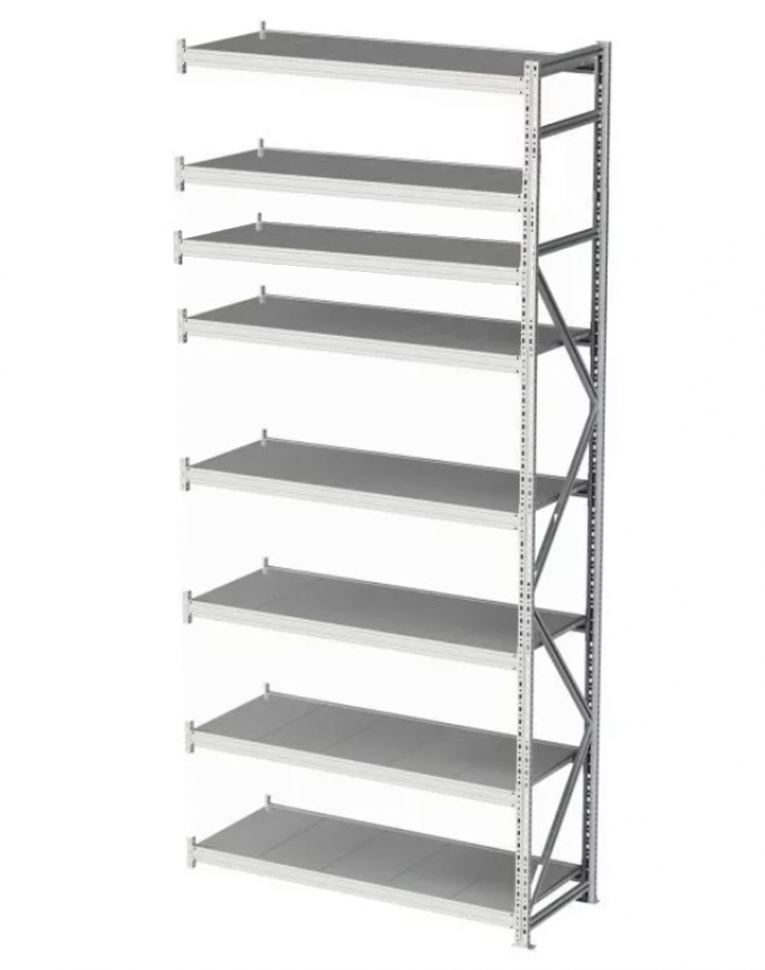 Дополнительная секция MS Profi 2500x1200x800 8 полок купить в Екатеринбурге