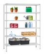 Стеллаж металлический Титан МС-900 2200x1000x300 6 полок