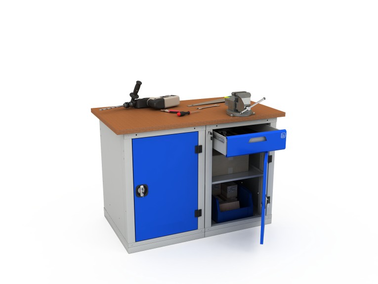 Верстак двухтумбовый WOKER PRO 2102.1200 купить в Екатеринбурге