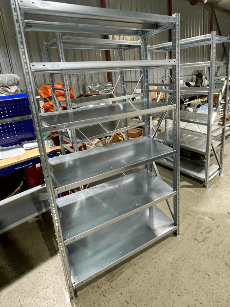 Стеллаж MS U 2500x1000x600 7 полок (200 кг, металл) купить в Екатеринбурге Стеллаж MS U 2500x1000x600 7 полок (200 кг, металл) купить в Екатеринбурге