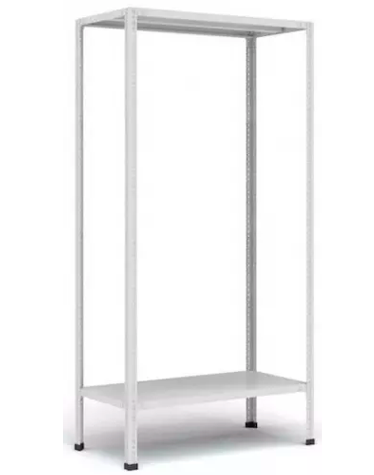 Стеллаж металлический Титан МС-500 1000х700х300 2 полки купить в Екатеринбурге