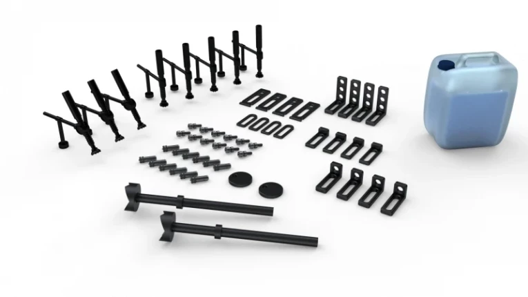 Набор оснастки для сварочного стола №2: Базовый (49 предметов) купить в Екатеринбурге