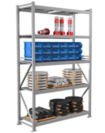Стеллаж MS Profi 3000х1800х400 5 полок Стеллаж MS Profi 3000х1800х400 5 полок