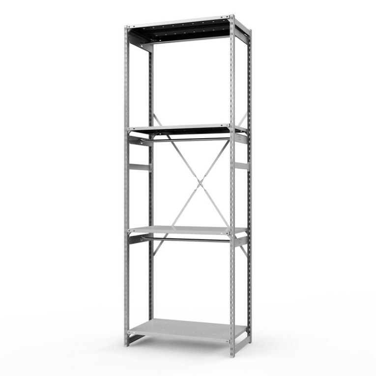 Стеллаж металлический ТСУ Универсал, 3000х1060х500 мм.Штанги: 3шт. Полки: металл усил. перф. 4 шт. купить в Екатеринбурге Стеллаж металлический ТСУ Универсал, 3000х1060х500 мм.Штанги: 3шт. Полки: металл усил. перф. 4 шт. купить в Екатеринбурге