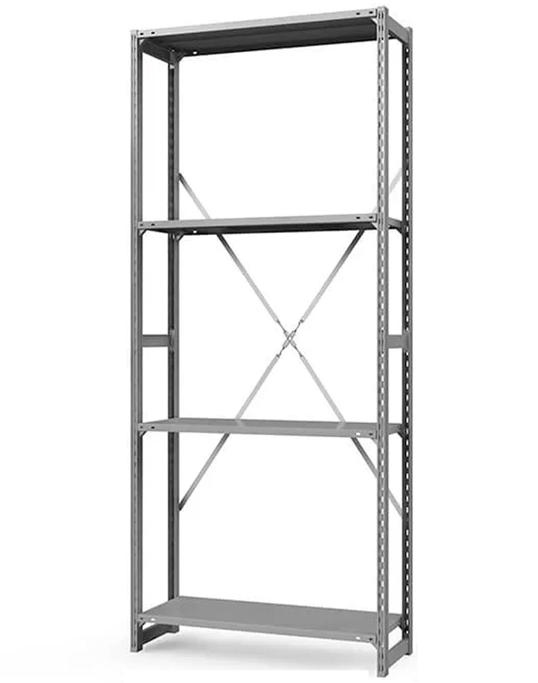 Стеллаж ТСУ 2200x700x800 4 полки (150 кг, металл) купить в Екатеринбурге