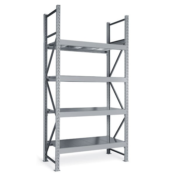 Стеллаж грузовой Диком СТ-051 2500х1200х650 с 4 ярусами купить в Екатеринбурге