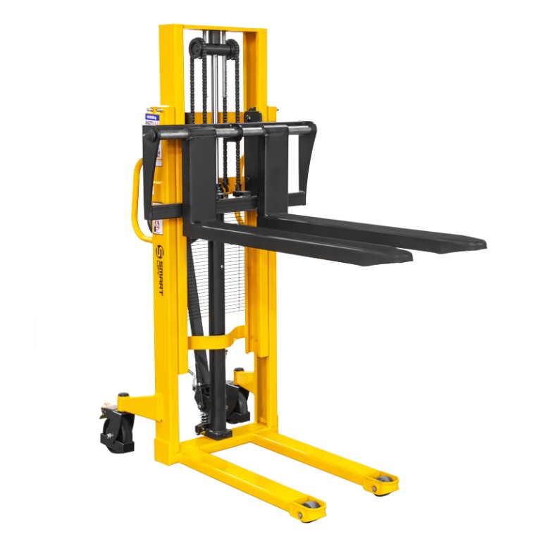 Ручной гидравлический штабелер SDA 1520 (1500 кг; 2 м; вилы 300-850 мм) SMARTLIFT (SMART) купить в Екатеринбурге Ручной гидравлический штабелер SDA 1520 (1500 кг; 2 м; вилы 300-850 мм) SMARTLIFT (SMART) купить в Екатеринбурге